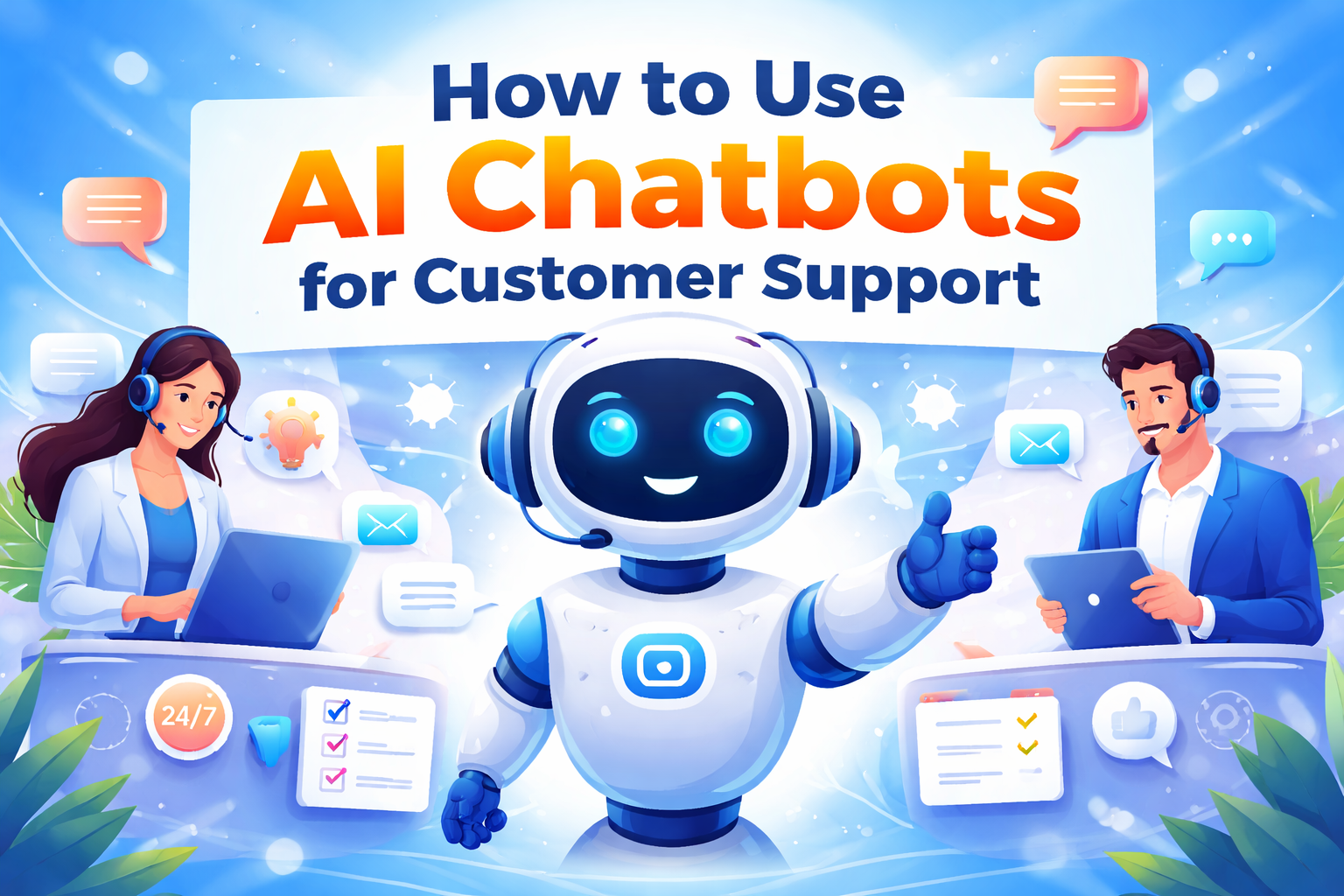 AI chatbots for customer support i