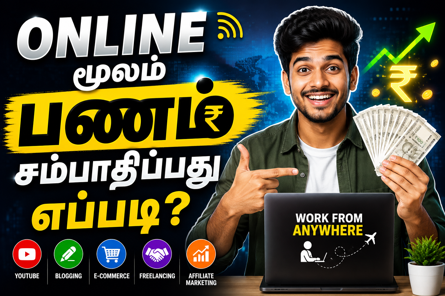 Online மூலம் பணம் சம்பாதிப்பது எப்படி?