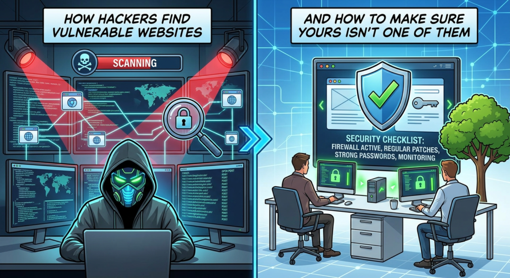 How Hackers Find Vulnerable Websites