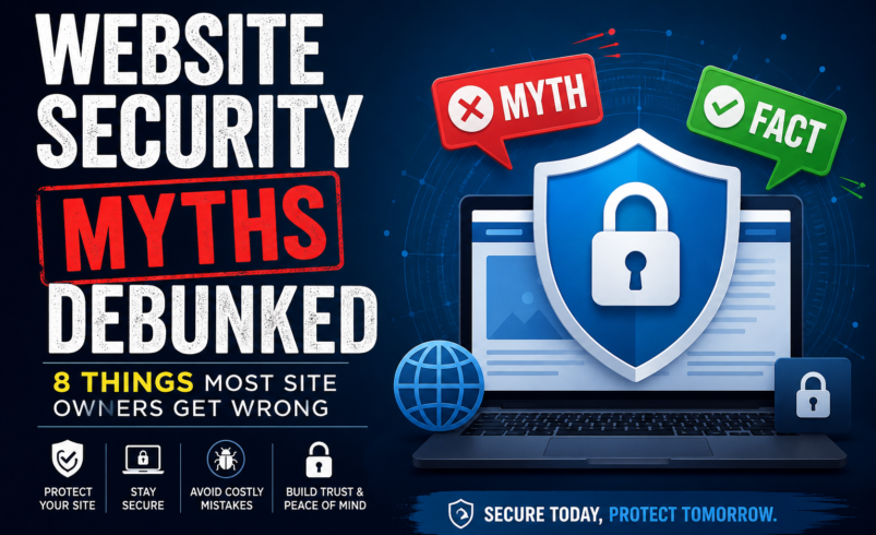 Website Security Myths Debunked: 8 Things Most Site Owners Get Wrong