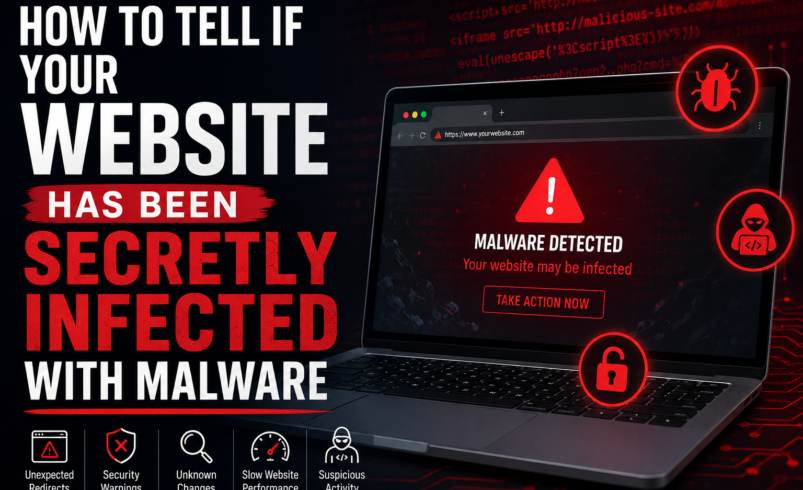 How to Tell If Your Website Has Been Secretly Infected with Malware