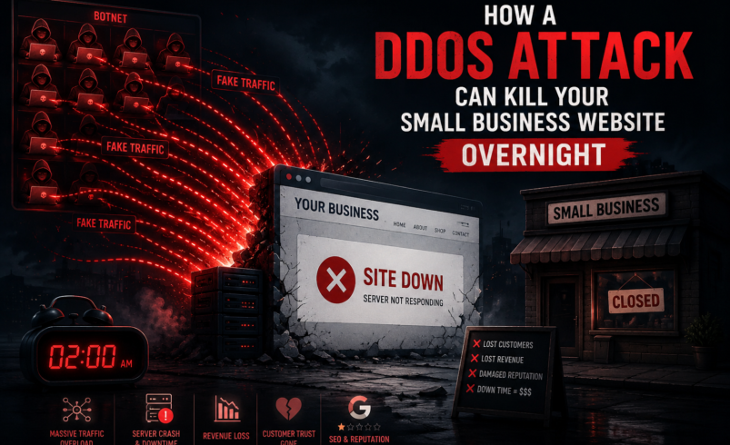 How a DDoS Attack Can Kill Your Small Business Website Overnight
