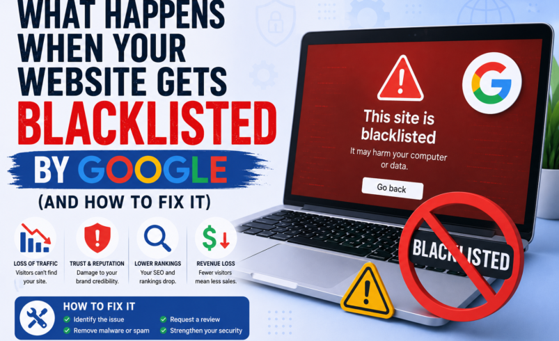 What Happens When Your Website Gets Blacklisted by Google (And How to Fix It)