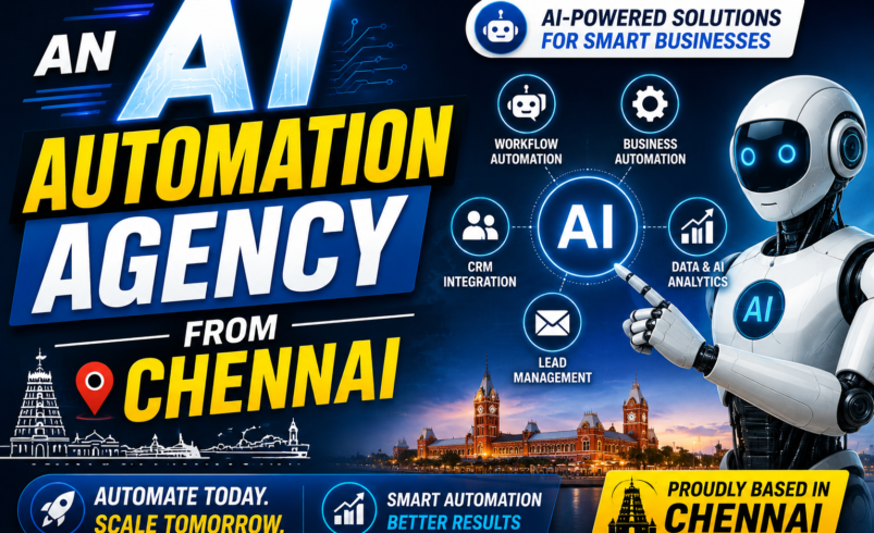 An AI automation agency from Chennai