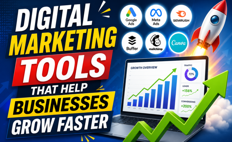10 Digital Marketing Tools That Help Businesses Grow Faster