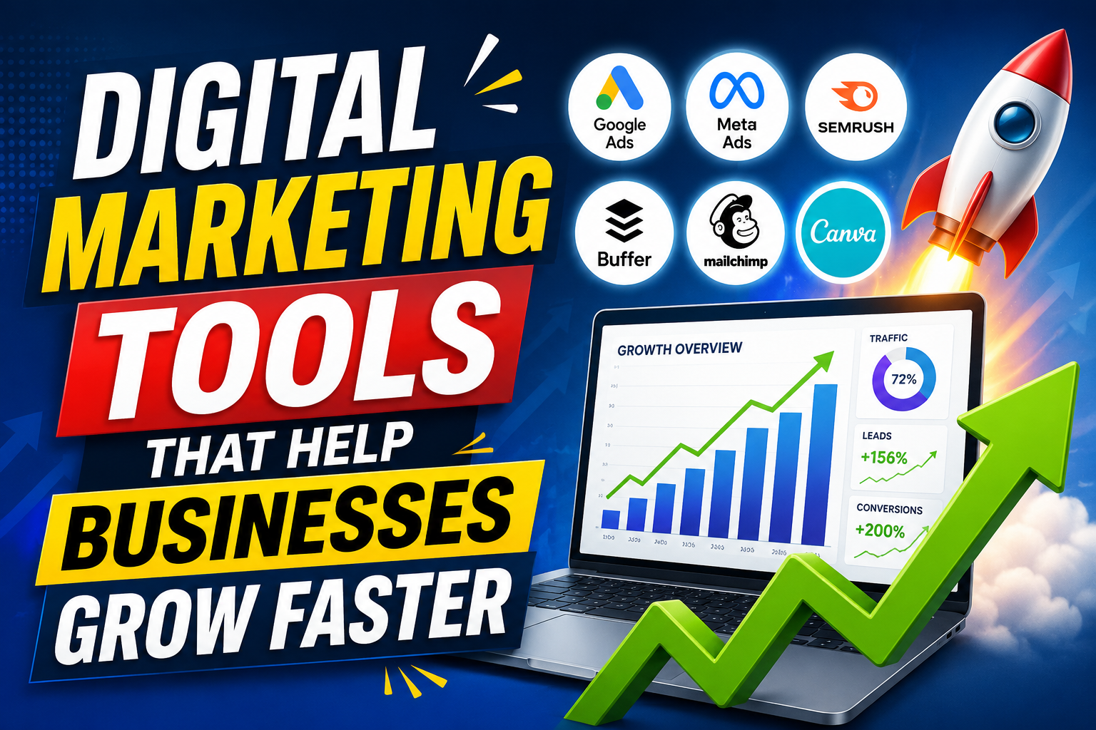 Digital Marketing Tools That Help Businesses Grow Faster
